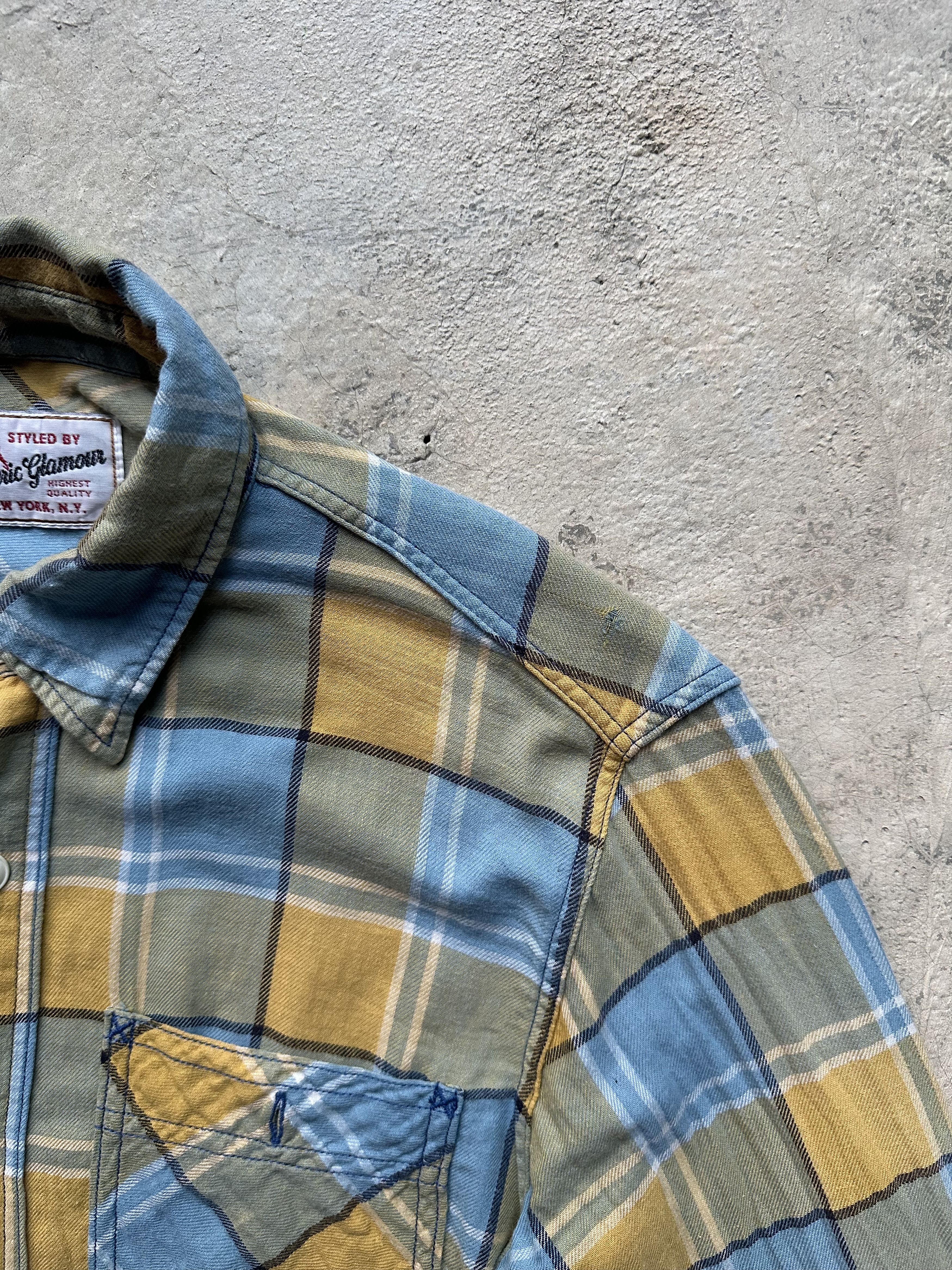 Hysteric Glamour Hysteric Glamour Gusset Tartan Plaid Long Sleeve Shirt Size US S / EU 44-46 / 1 - 7 Thumbnail