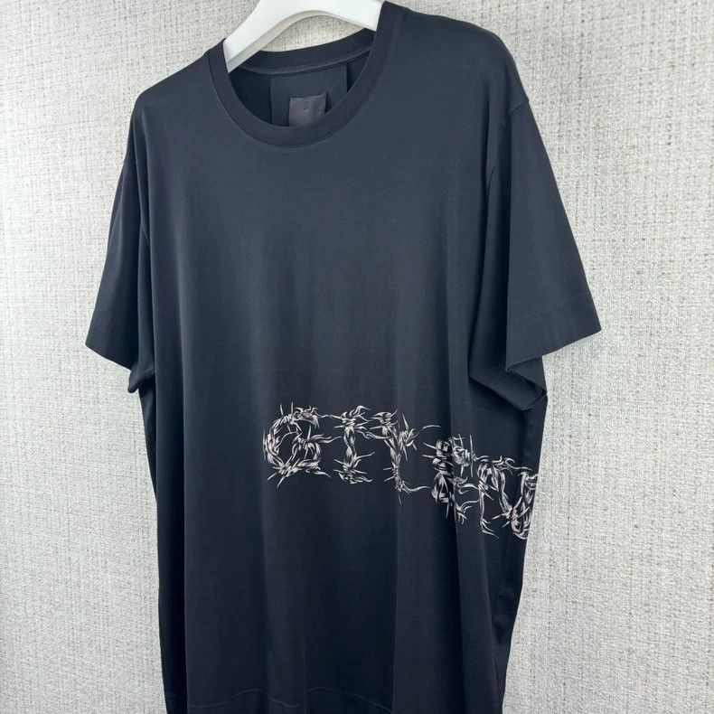 Givenchy Givenchy Logo print round neck short sleeve Size US XL / EU 56 / 4 - 3 Thumbnail