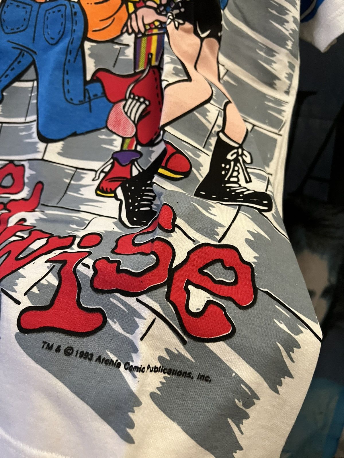 Vintage Vintage 1993-1994 Archive Comic All Over Print Deadstock Size US L / EU 52-54 / 3 - 4 Thumbnail