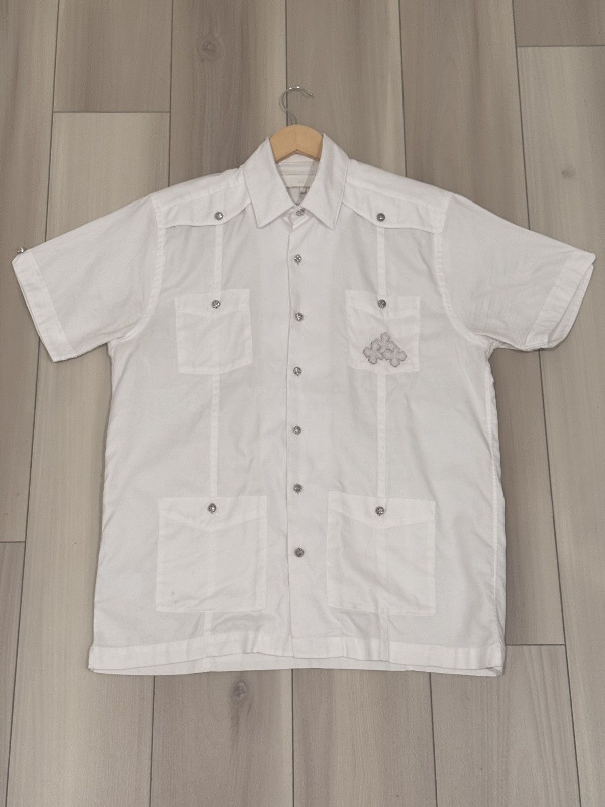 Chrome Hearts Chrome Hearts Cuban Guayabera Size US M / EU 48-50 / 2 - 1 Thumbnail