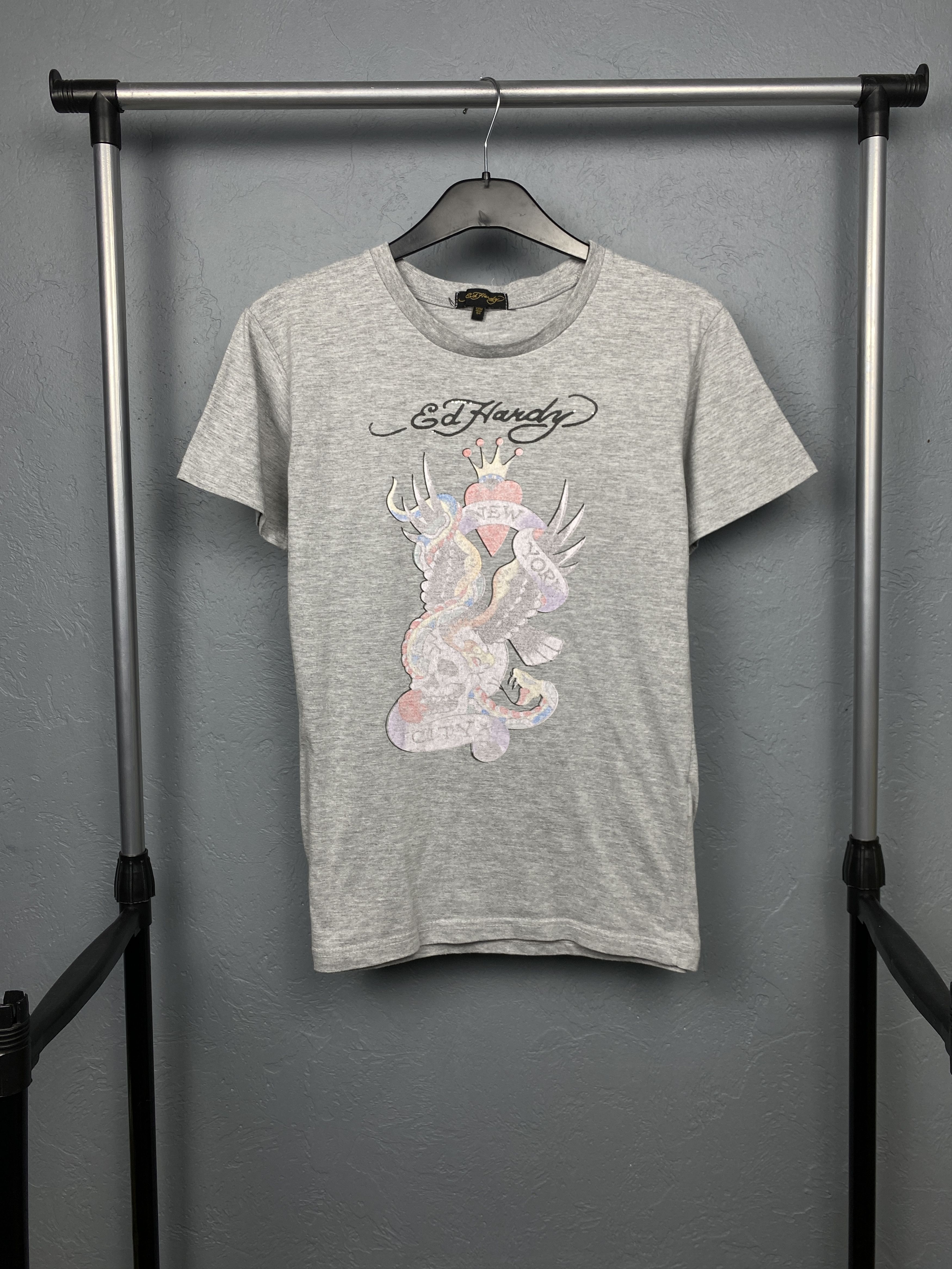 Ed Hardy Ed Hardy Vintage Mens T-Shirt Size US S / EU 44-46 / 1 - 1 Thumbnail