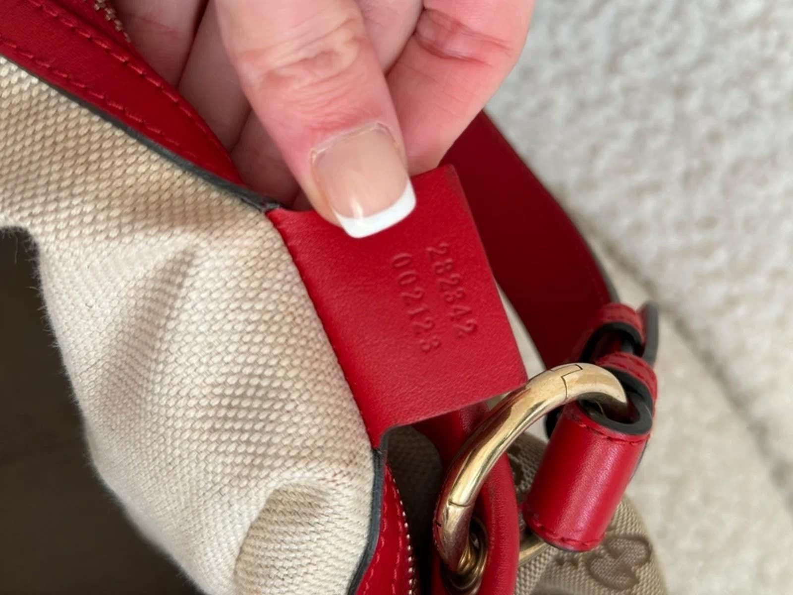 Gucci Gucci GG canvas Valentine top handle bag Size ONE SIZE - 10 Thumbnail