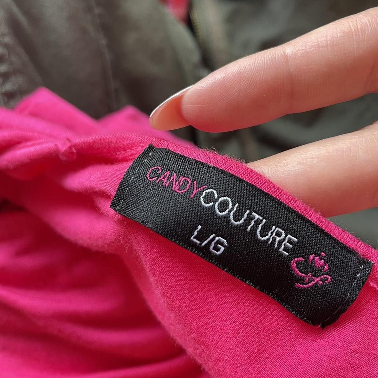 Other 2000s Candy Couture hot pink studded top Size L / US 10 / IT 46 - 3 Thumbnail