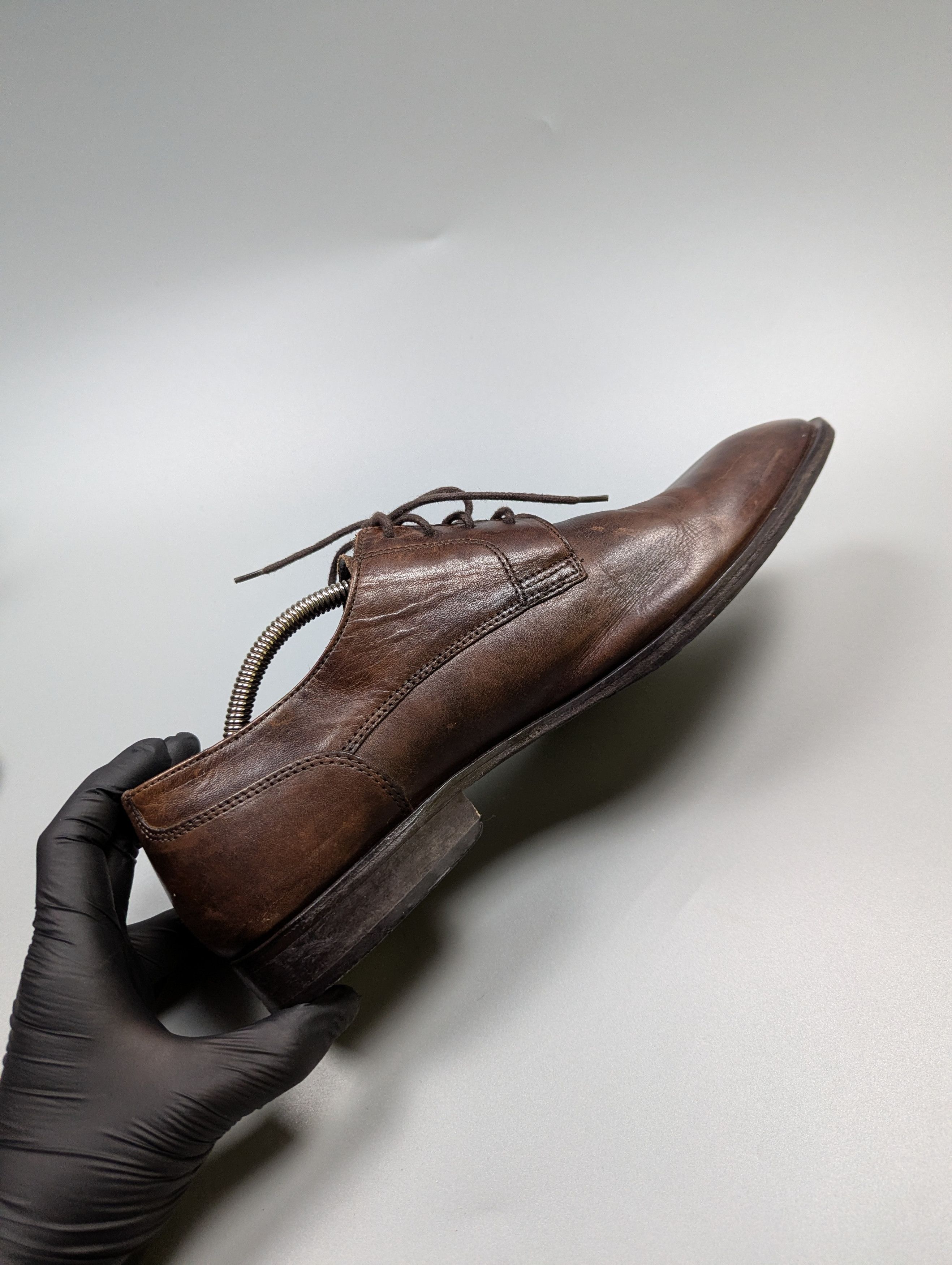 Mercedes-Benz Rare Vintage Mercedes-Benz Oxford Dress Shoes EU 43 Size US 9.5 / EU 42-43 - 13 Thumbnail