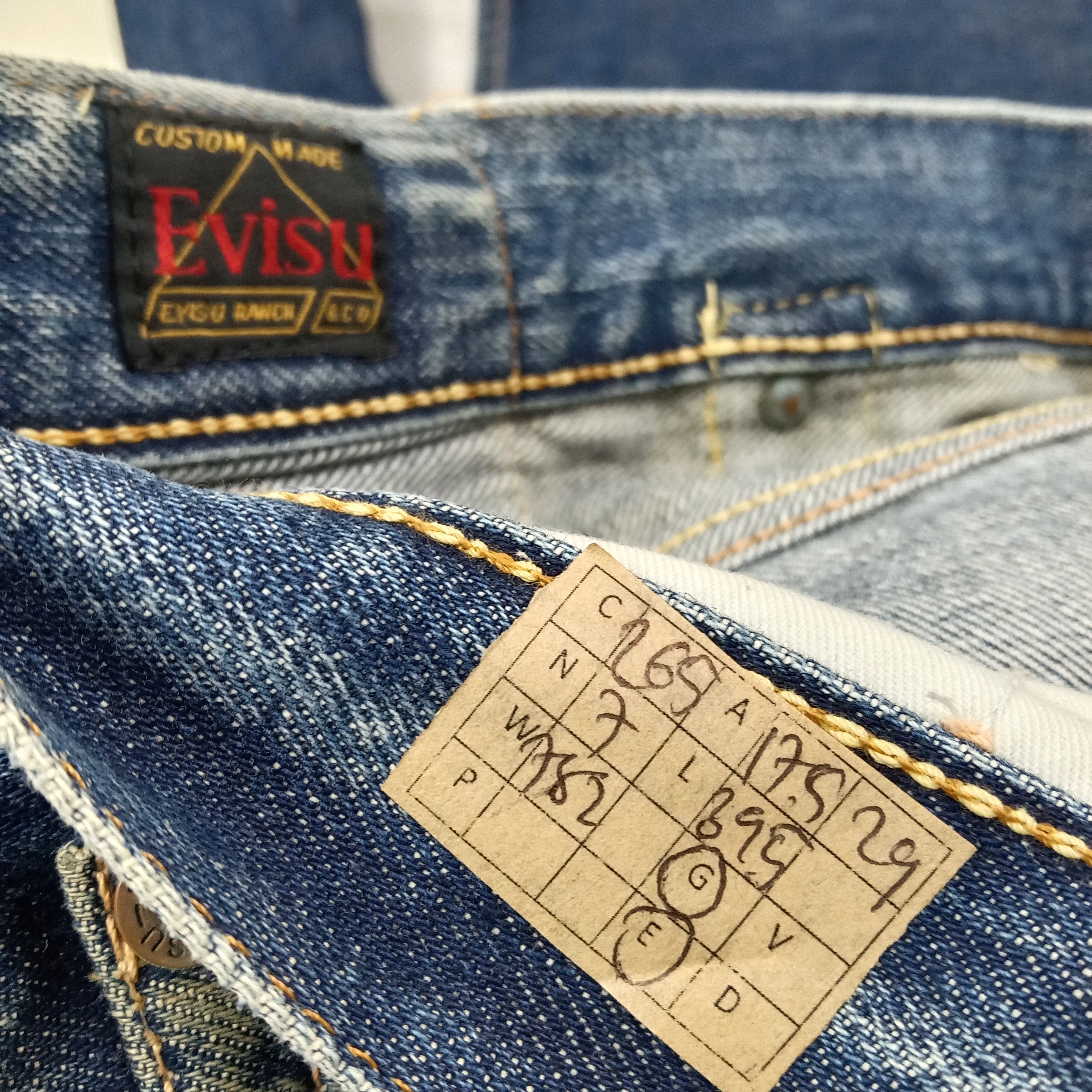 Evisu Evisu Selvedge Daicock Custom Denim Jeans C265N7 Size US 36 / EU 52 - 18 Thumbnail
