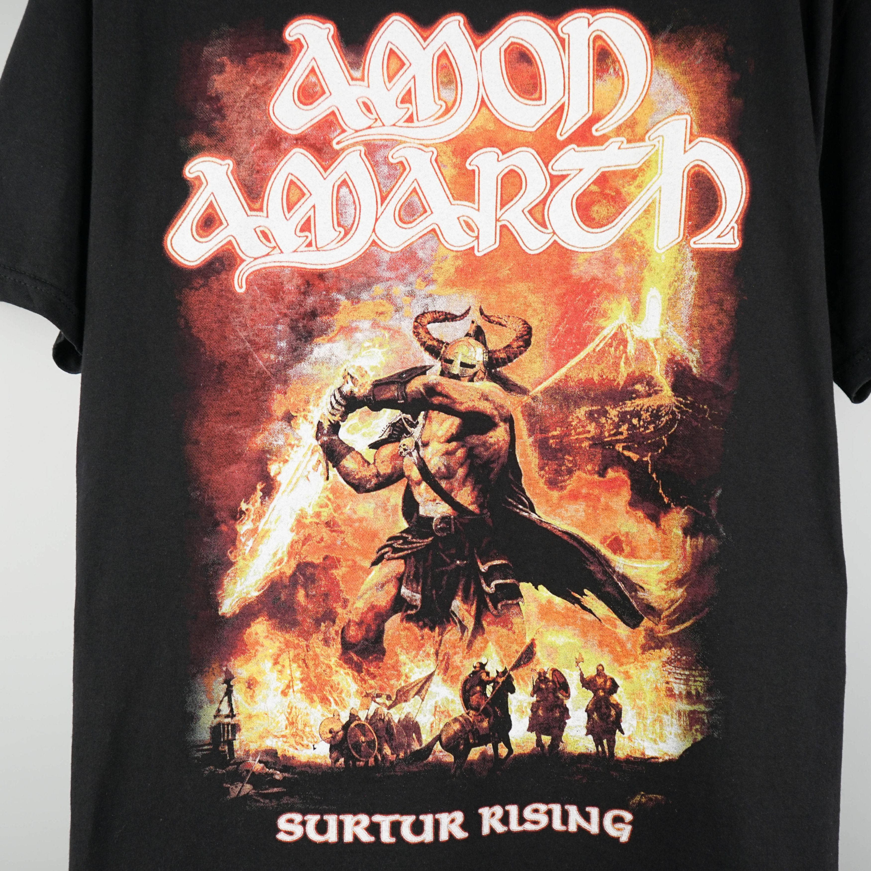 Band Tees × Vintage vintage 2011 Amon Amarth T-Shirt Surtur Rising Size US L / EU 52-54 / 3 - 2 Thumbnail