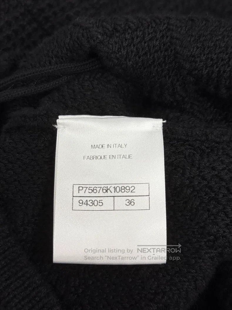 Chanel Chanel Black leather chain cashmere strap dress Size XS / US 0-2 / IT 36-38 - 5 Thumbnail
