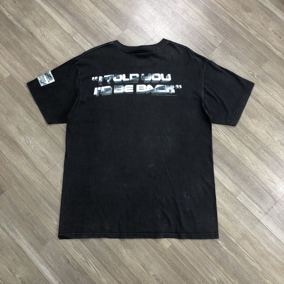 Universal Studios × Vintage Vintage 1991 Terminator 2 I Told You I’d be Back Promo Tee Size US L / EU 52-54 / 3 - 10 Thumbnail