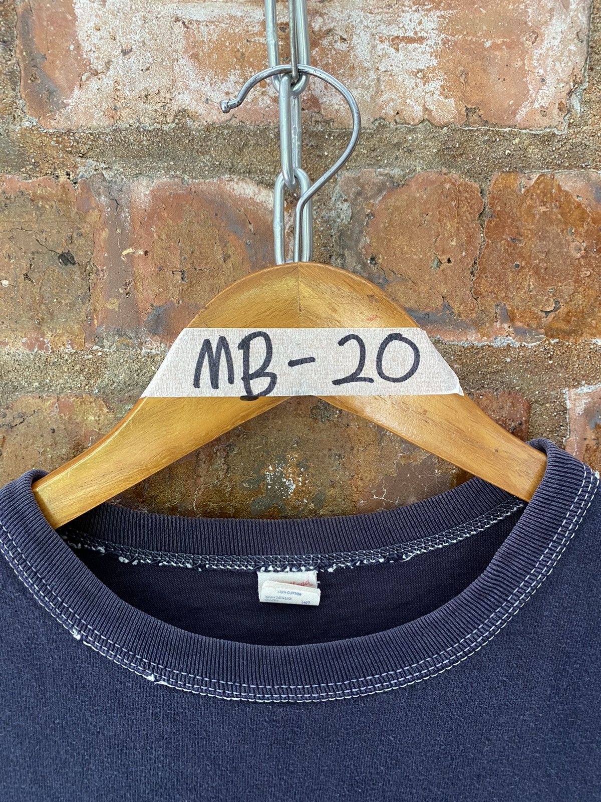 The Flat Head 2000s Goros native indigo tee Size US XS / EU 42 / 0 - 6 Thumbnail