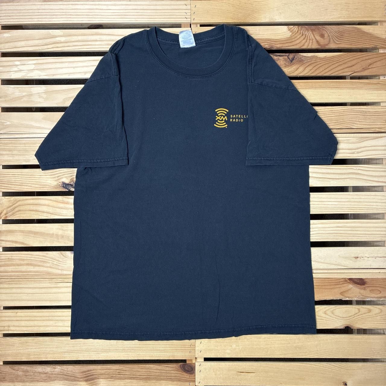 Gildan Vintage XM Satellite Radio Faded Black Music Tee Size Large Size US L / EU 52-54 / 3 - 2 Thumbnail