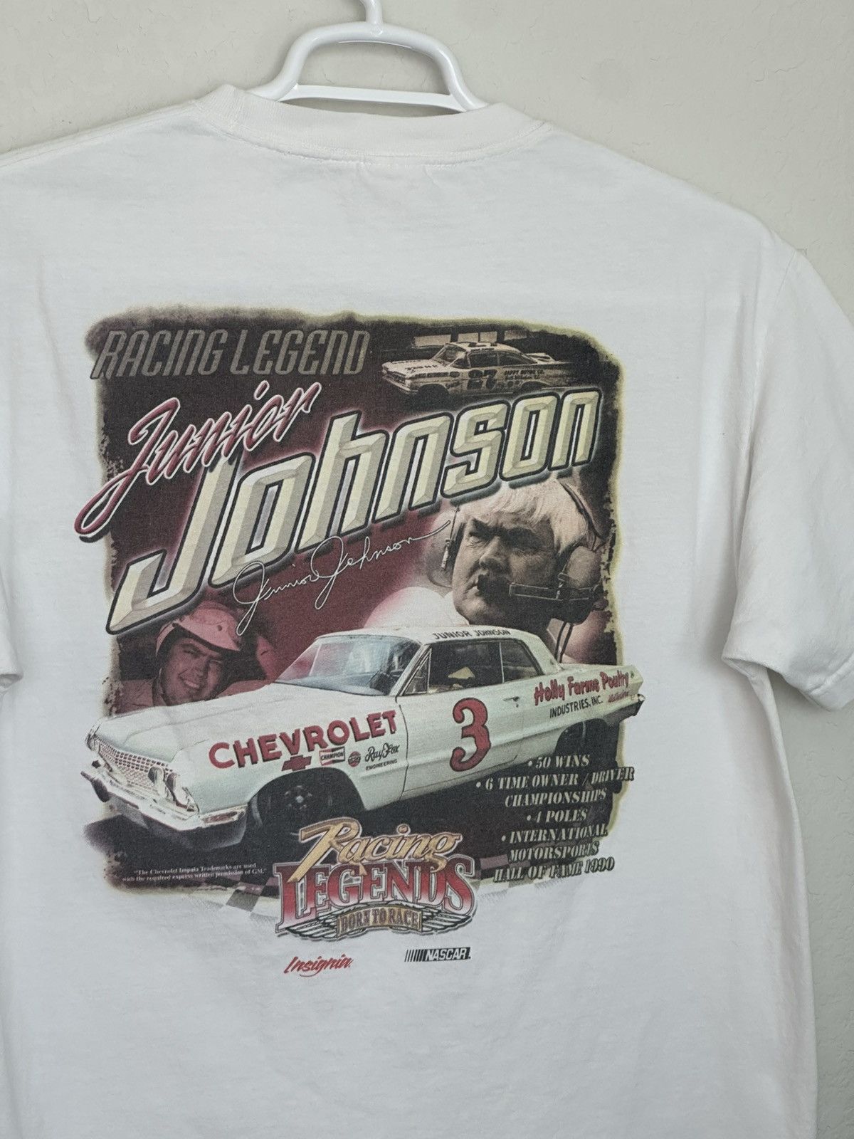 NASCAR Junior Johnson Racing Legends NASCAR Tshirt Men’s Large Size US L / EU 52-54 / 3 - 3 Thumbnail