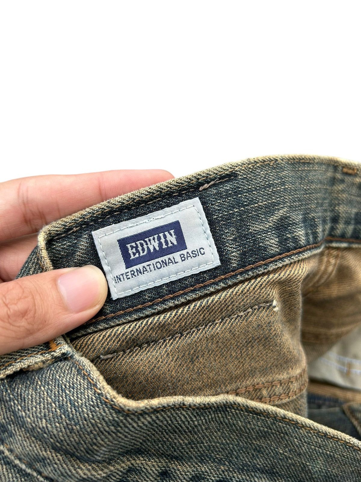 Japanese Brand × Kapital × Vintage Rusty Edwin Vintage Distressed Denim Jeans Size US 32 / EU 48 - 10 Thumbnail