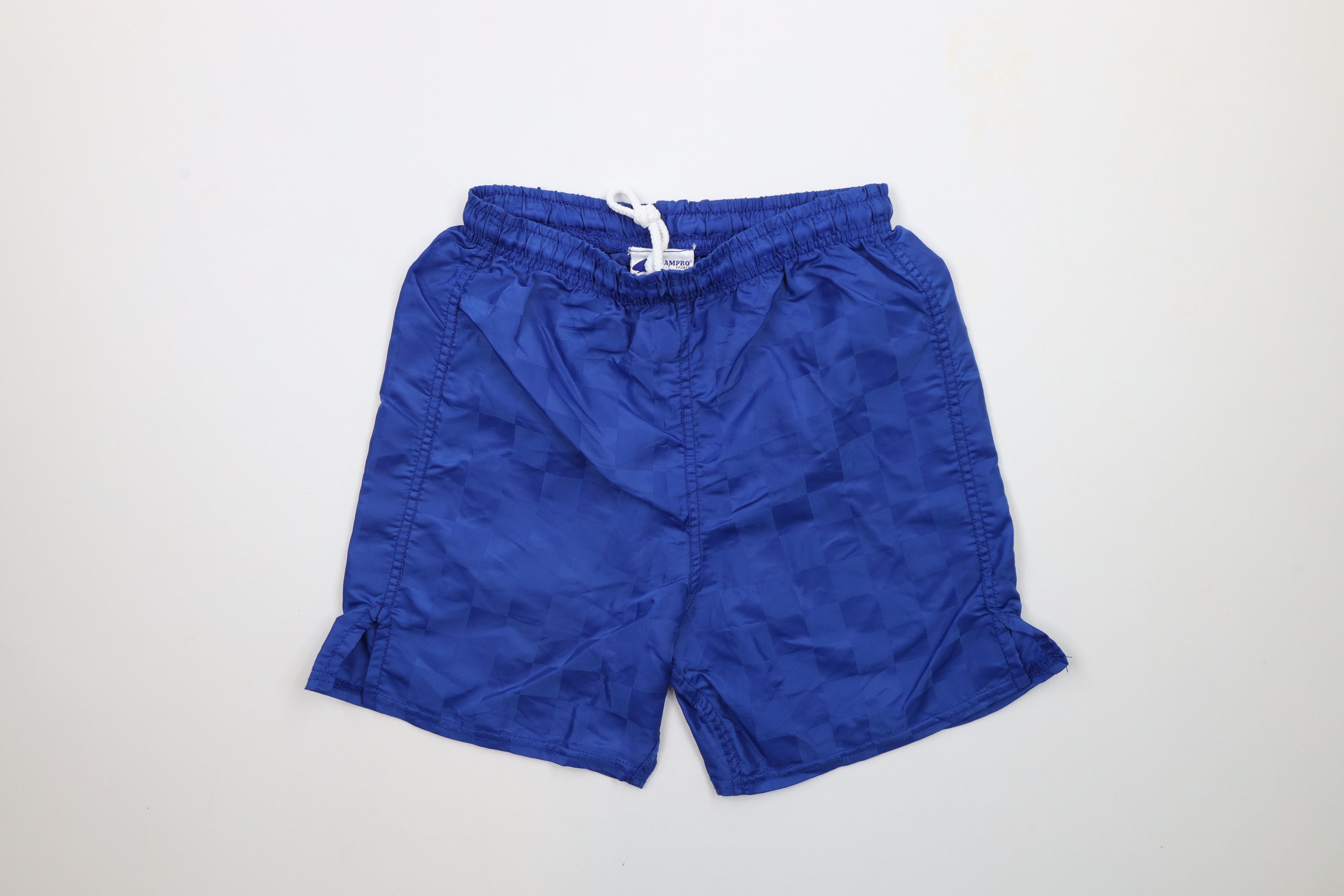 Vintage Vintage 90s Streetwear Running Jogging Soccer Shorts Blue Size US 28 / EU 44 - 1 Thumbnail