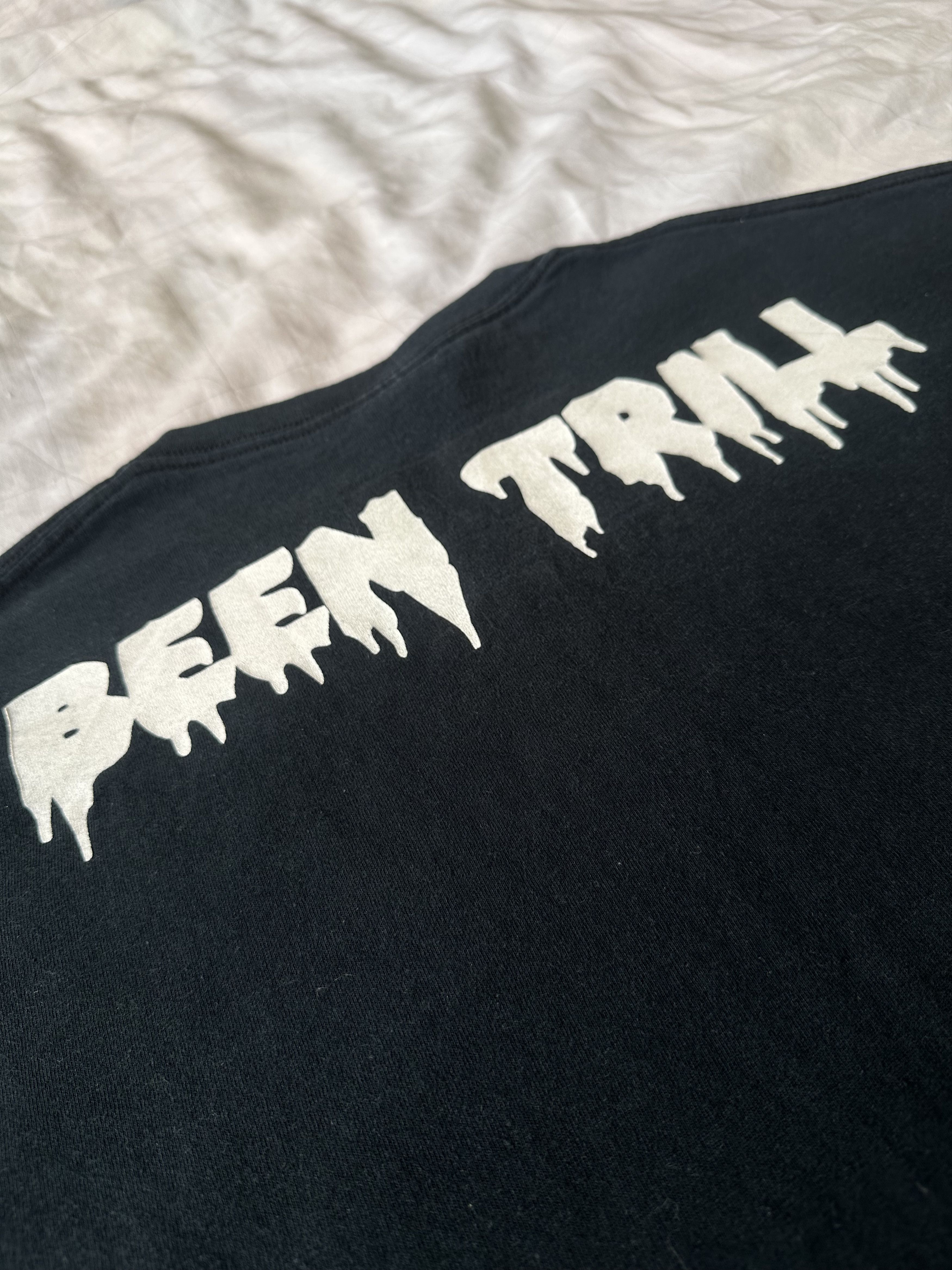 Been Trill × Hood By Air Hood By Air x Been Trill 212 Black Logo T shirt Size US XL / EU 56 / 4 - 5 Thumbnail