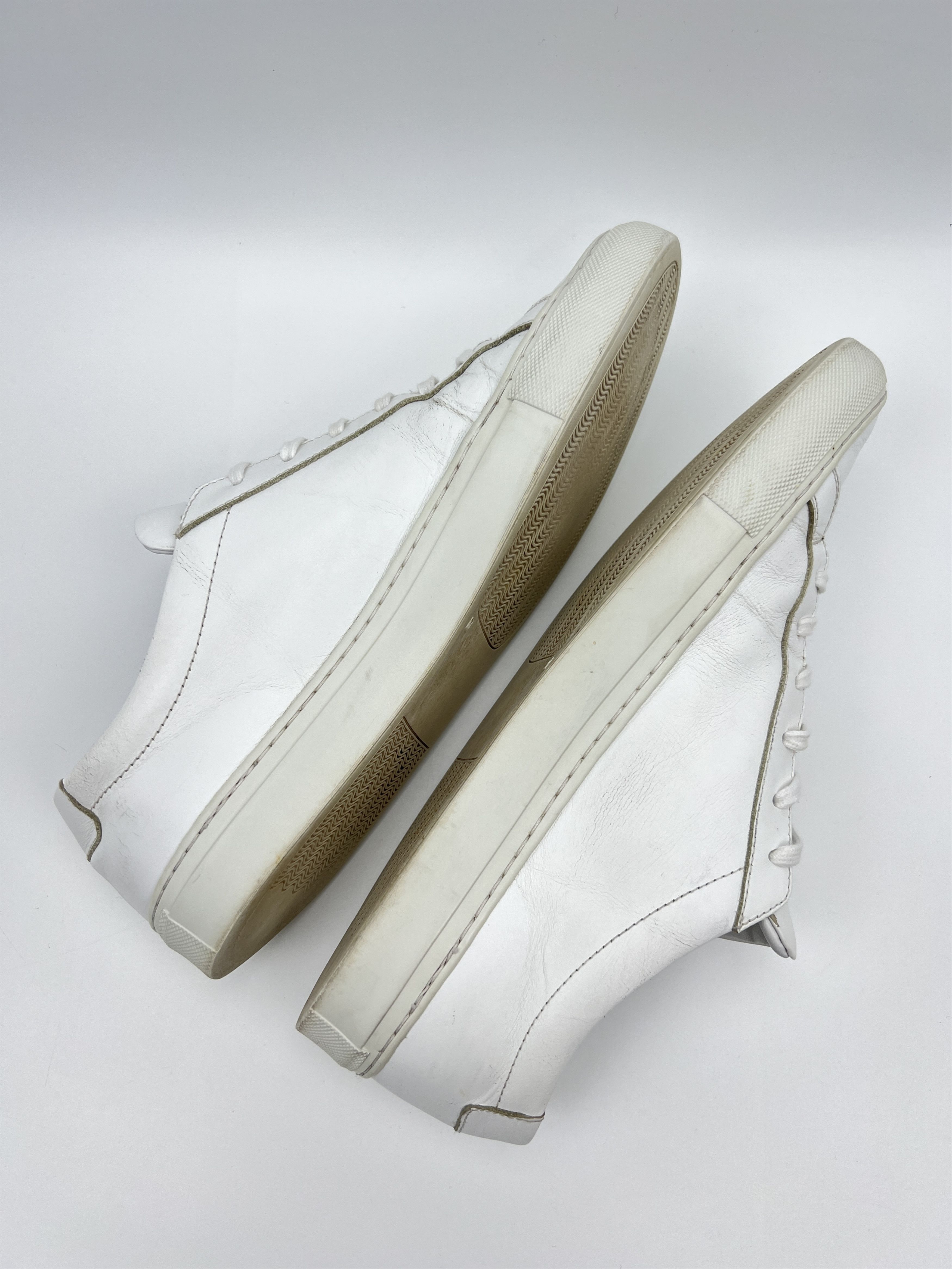 Common Projects Common Projects Achilles White Leather Sneakers Low 42 Size US 9 / EU 42 - 3 Thumbnail