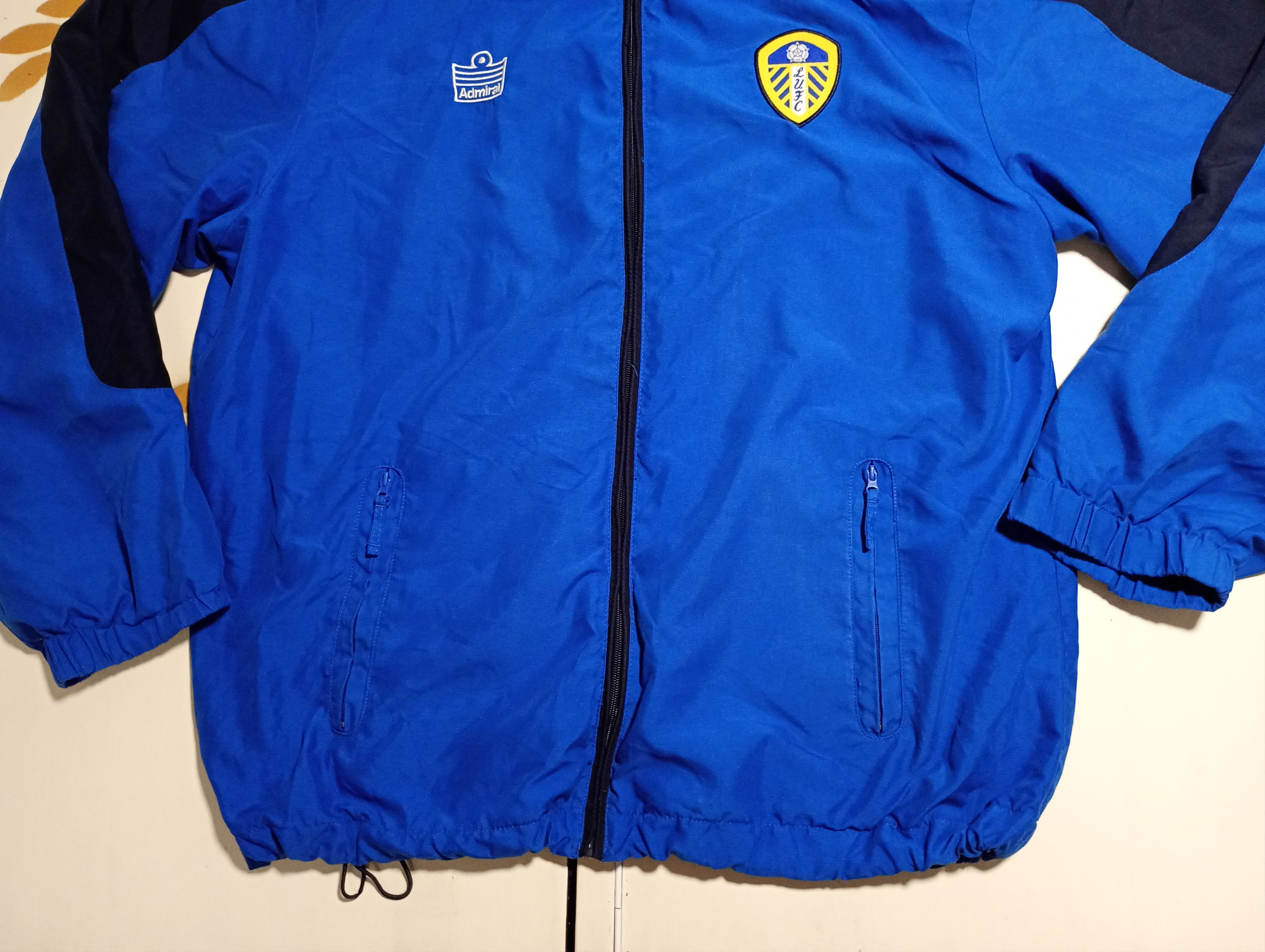 Vintage Admiral Leeds United Track Top Jacket 2006-2008 Size US L / EU 52-54 / 3 - 3 Thumbnail