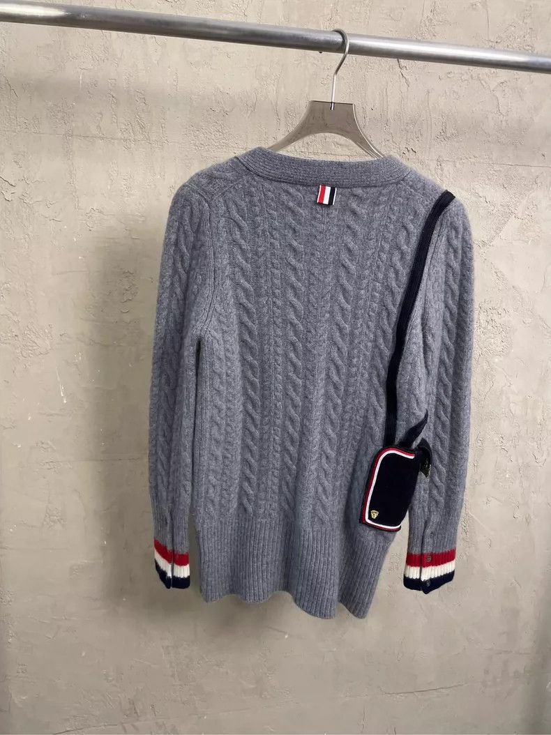 Thom Browne Thom Browne Knitted round neck sweater Size M / US 6-8 / IT 42-44 - 2 Thumbnail