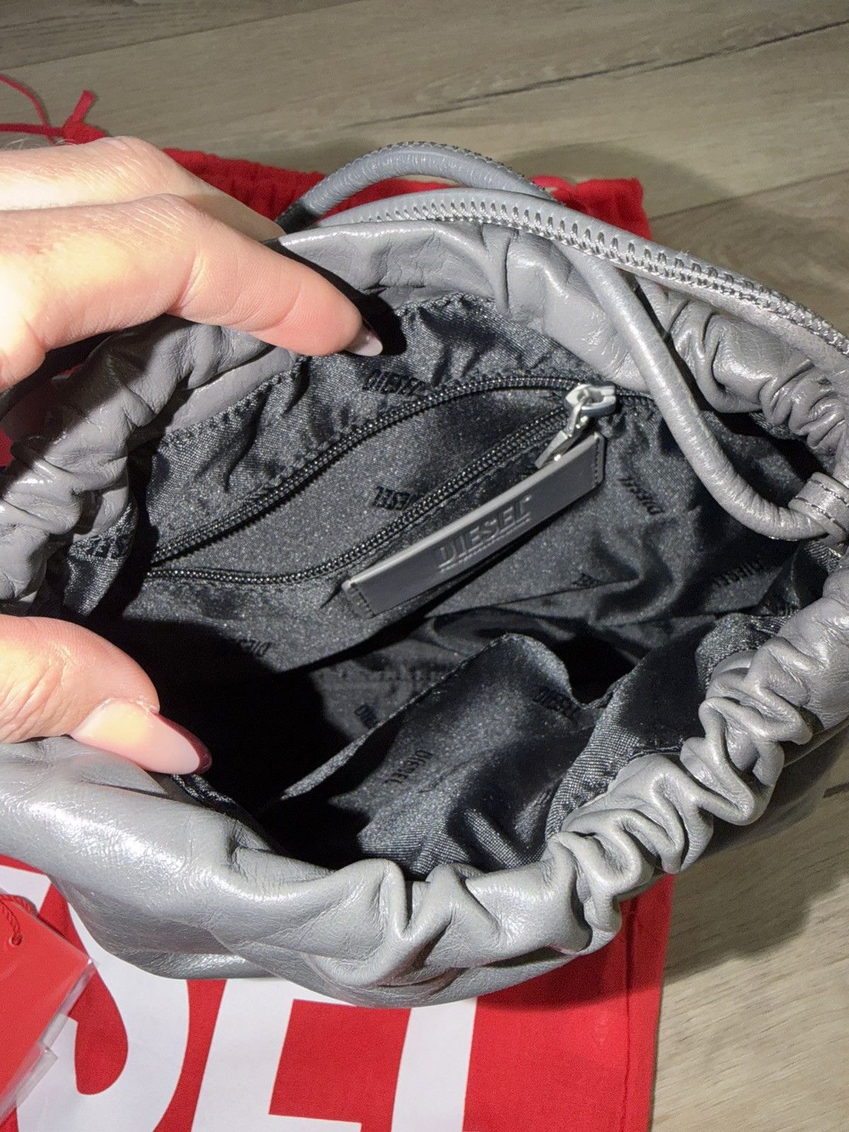 Diesel Diesel Scrunch D Bag Size ONE SIZE - 4 Thumbnail