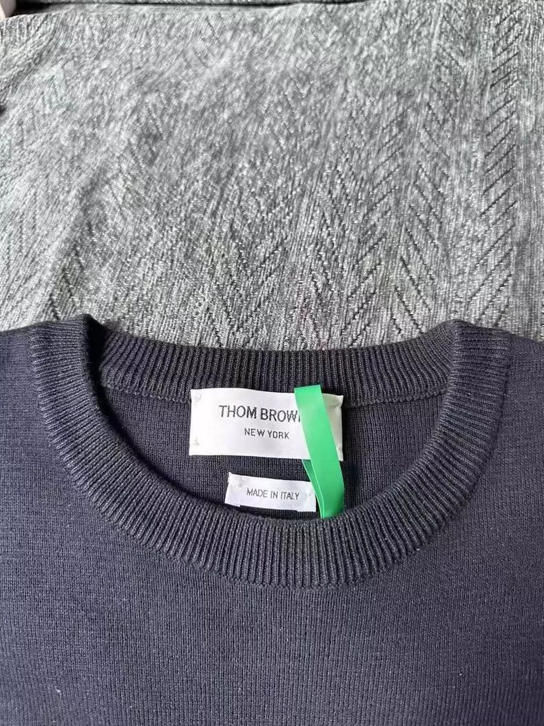 Thom Browne Thom Browne size1 Dark blue four-barrel sweater Size US S / EU 44-46 / 1 - 3 Thumbnail
