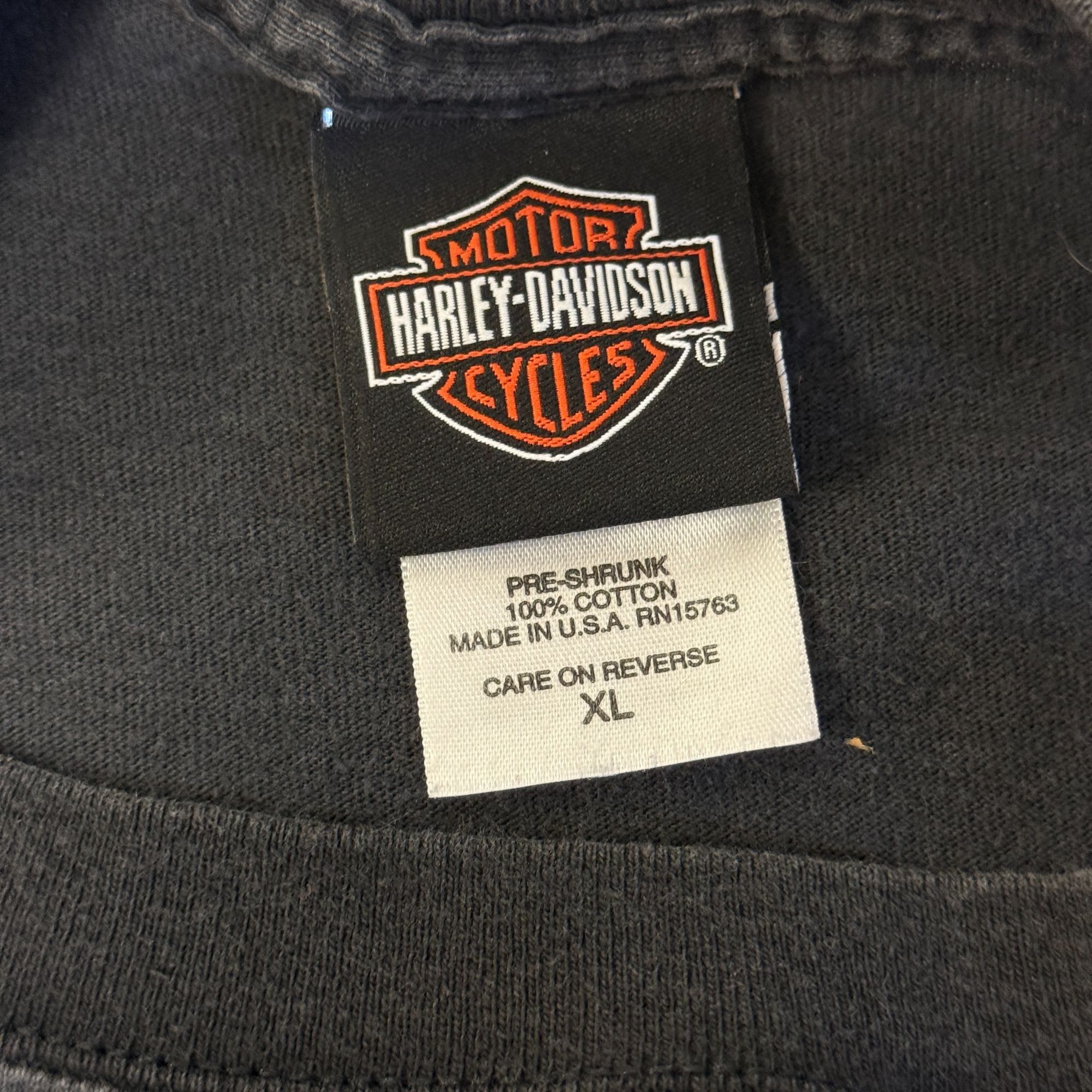 Harley Davidson 2002 SOARING EAGLE Above The Rest Motorcycle Biker T Shirt Size US XL / EU 56 / 4 - 3 Thumbnail