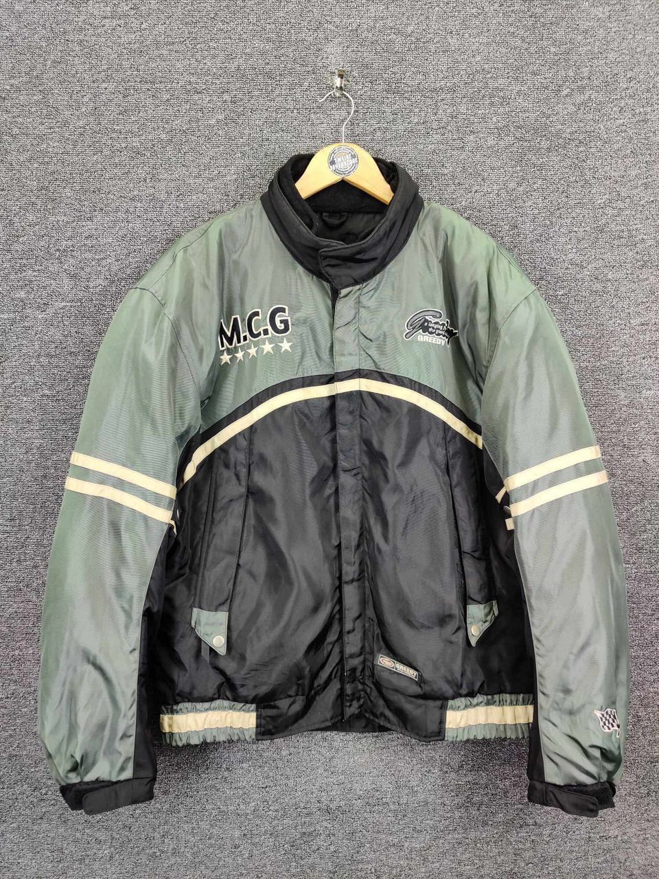 Greedy Genius Vintage Greedy Racing Motorcycle Ridding Jacket Size US L / EU 52-54 / 3 - 1 Thumbnail