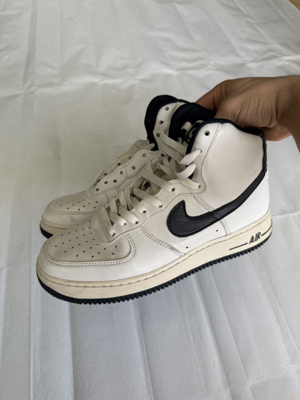 Nike × Vintage 2010 Nike Air Force 1 High Premium Leather sneakers Size US 8 / EU 41 - 6 Thumbnail
