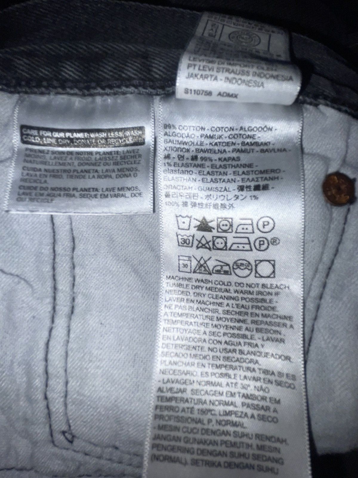 Levi's Vintage Original Levi’s Jean Pants Size US 36 / EU 52 - 9 Thumbnail