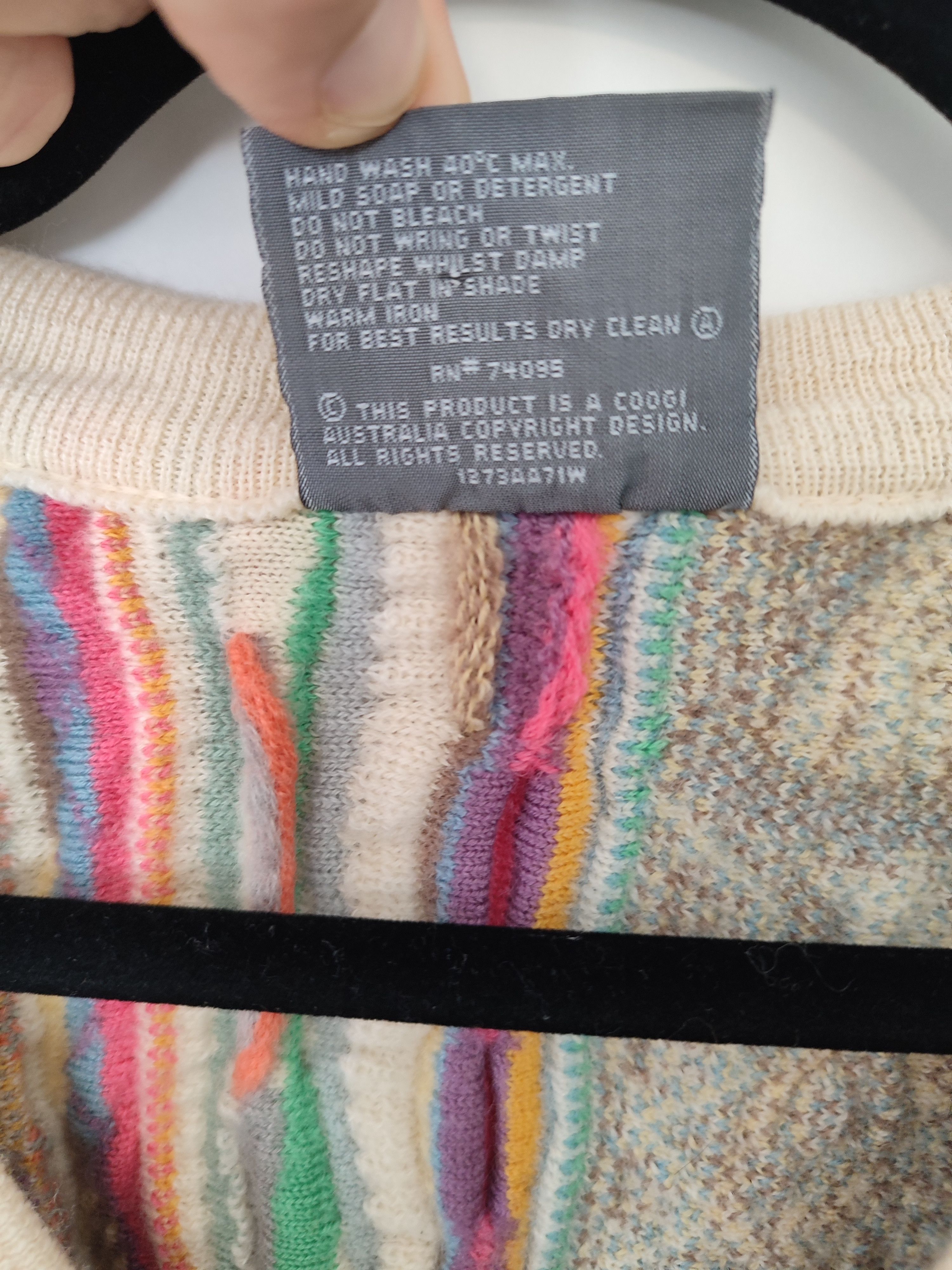 Coogi Vintage COOGI Australia Knit Cardigan Sweater Size M / US 6-8 / IT 42-44 - 10 Thumbnail