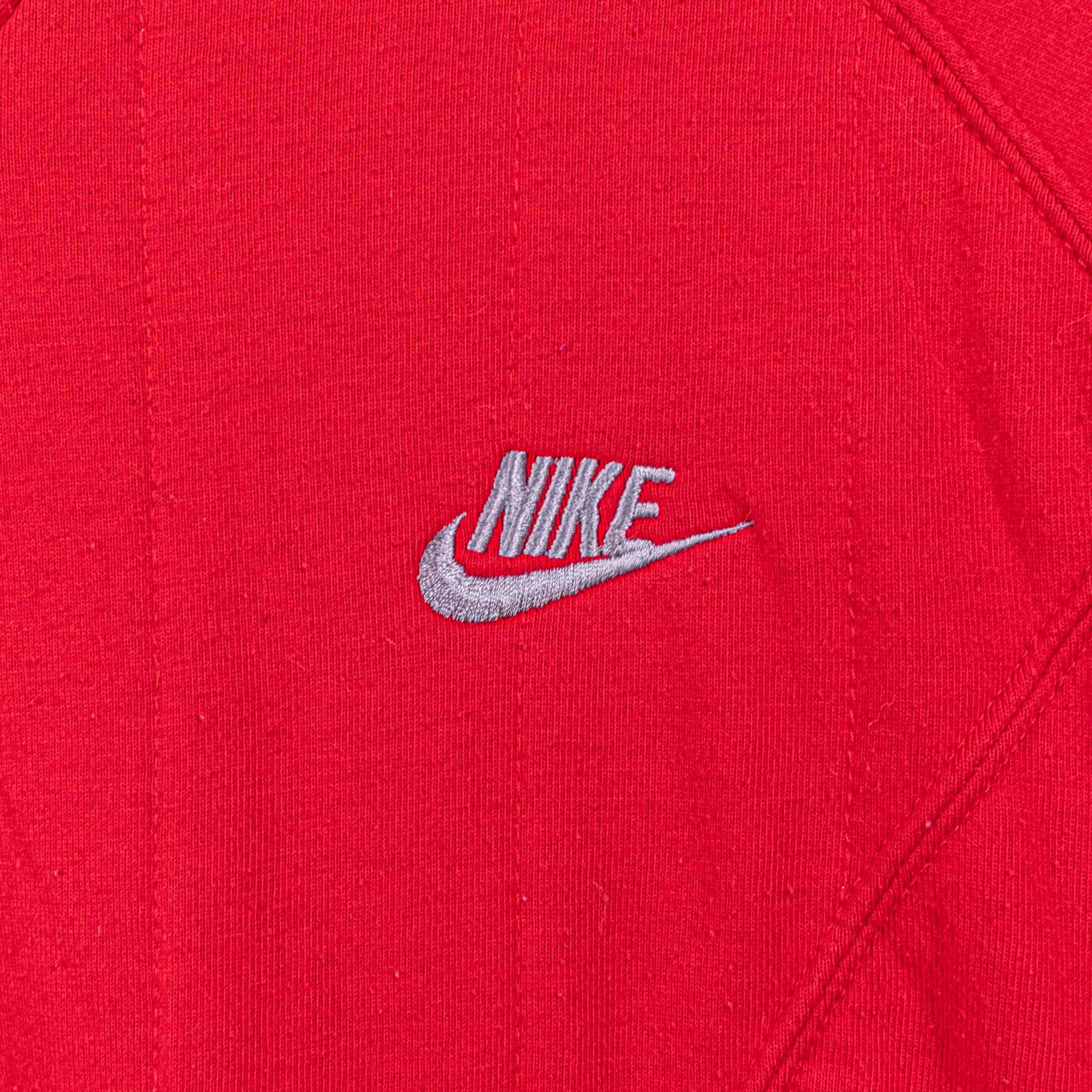 Nike NIKE Quilted Double Face Pullover Sweatshirt XL VTG 90s Size US XL / EU 56 / 4 - 5 Thumbnail
