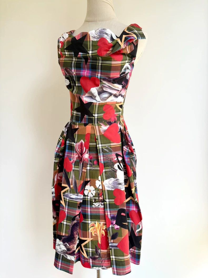 Vivienne Westwood Vivienne Westwood Y2K millennium star doodle color grid sw Size XS / US 0-2 / IT 36-38 - 6 Thumbnail