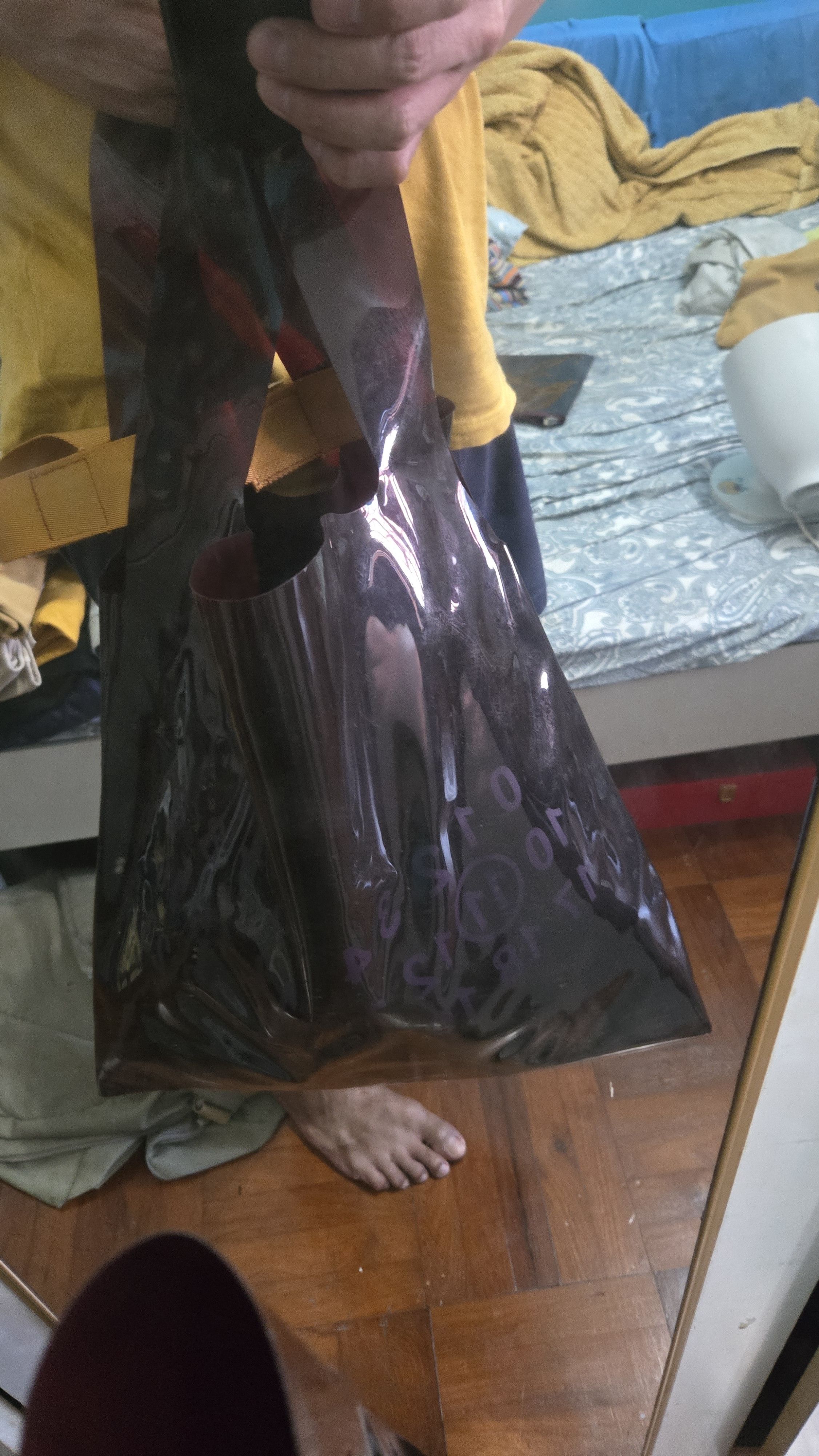 Maison Margiela Transparent Shopper Tote Bag Size ONE SIZE - 7 Thumbnail