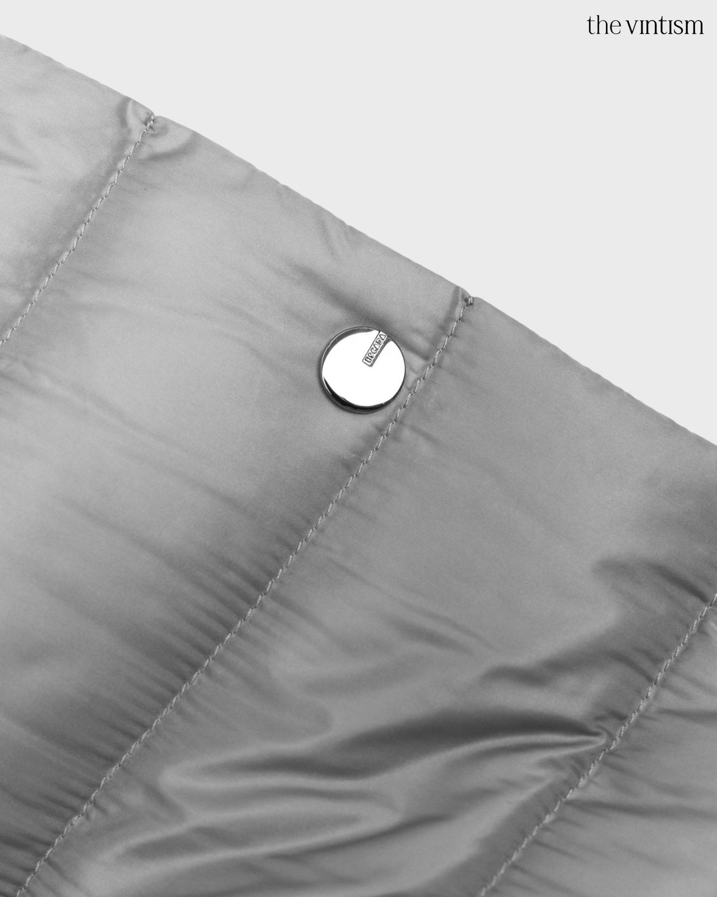 Escada Escada Grey Modular Down Technical Nylon & Wool Coat DE 38 M Size M / US 6-8 / IT 42-44 - 15 Thumbnail