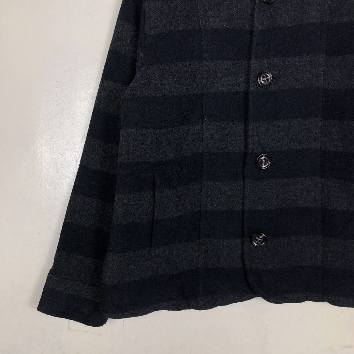 Japanese Brand 📌VINTAGE WORK WOOL JACKET OUTER WEAR LABEL ISSEY MIYAKE Size US M / EU 48-50 / 2 - 6 Thumbnail
