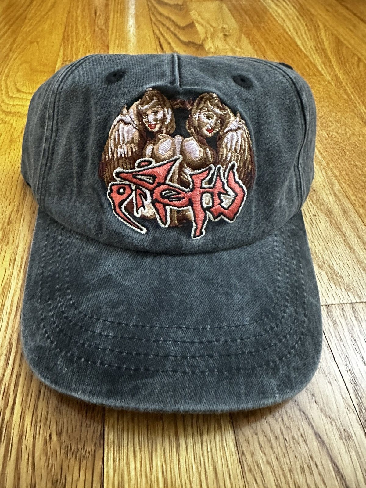 Design Your Own Chapeau de camionneur avec nœud et drapeau américain