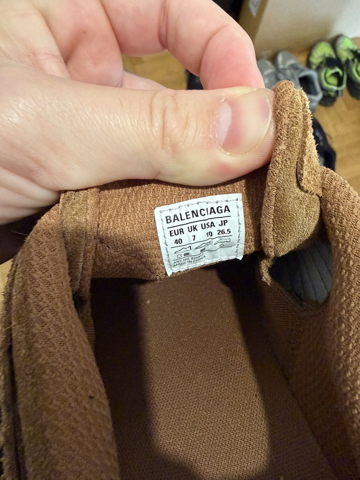 Balenciaga Balenciaga Monday sneakers, camel suede Size US 10 / IT 40 - 3 Thumbnail