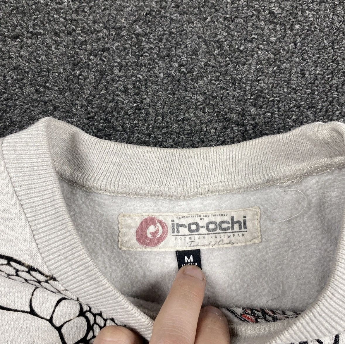 Other IRO OCHI Mens Graphic Embroidered Zip Sides Size Medium Size US M / EU 48-50 / 2 - 3 Thumbnail