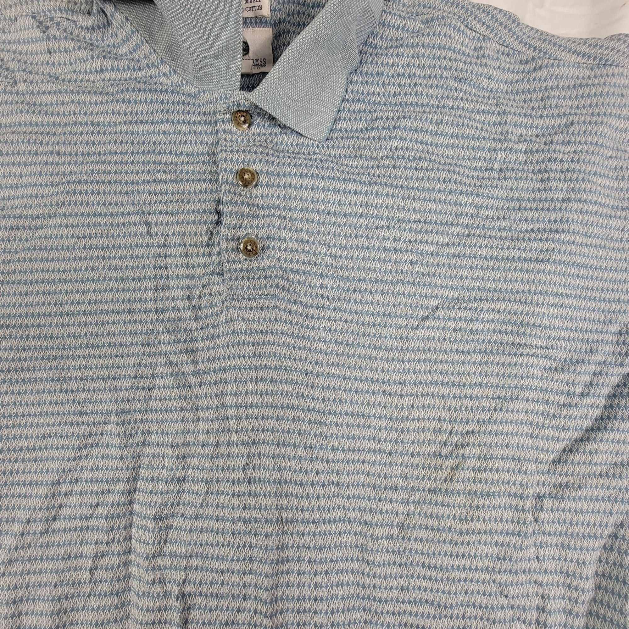 Lone Cypress By Pebble Beach Lone Cypress Pebble Beach Mens Large Blue Polo Shirt Houndst Size US L / EU 52-54 / 3 - 3 Thumbnail