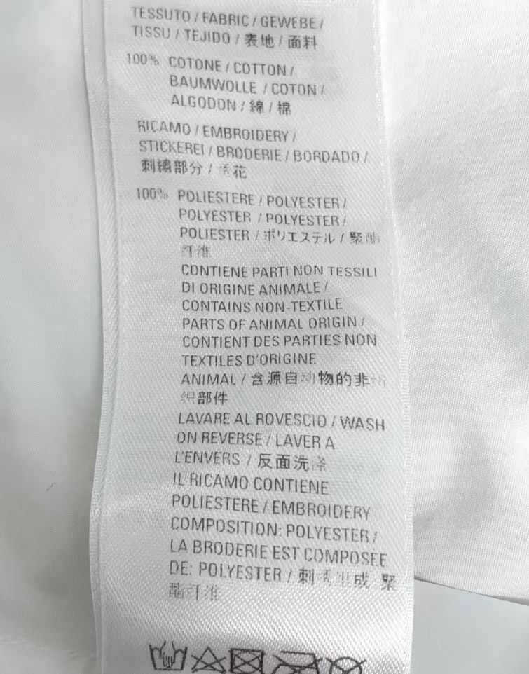 Balenciaga Balenciaga logo embroidered lapel white cotton long sleeve Size 38S - 8 Thumbnail