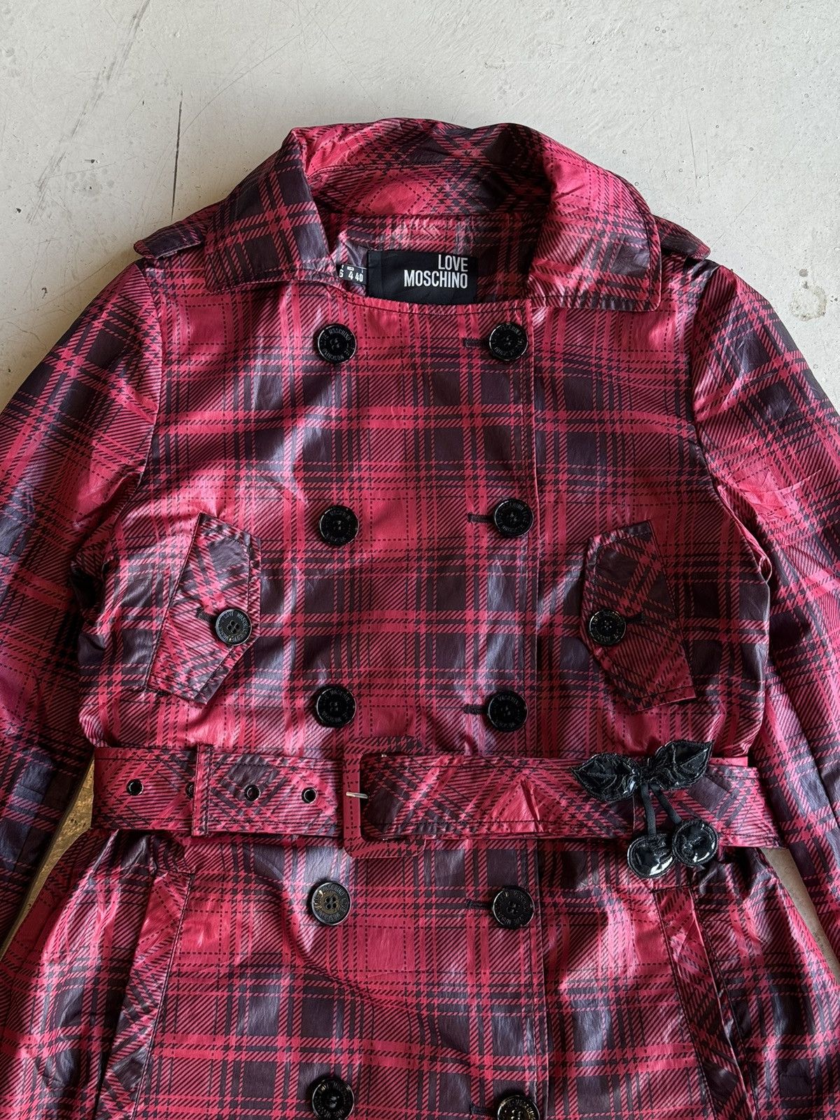 Moschino Love Moschino Cherry Parkas Jacket Size US M / EU 48-50 / 2 - 3 Thumbnail