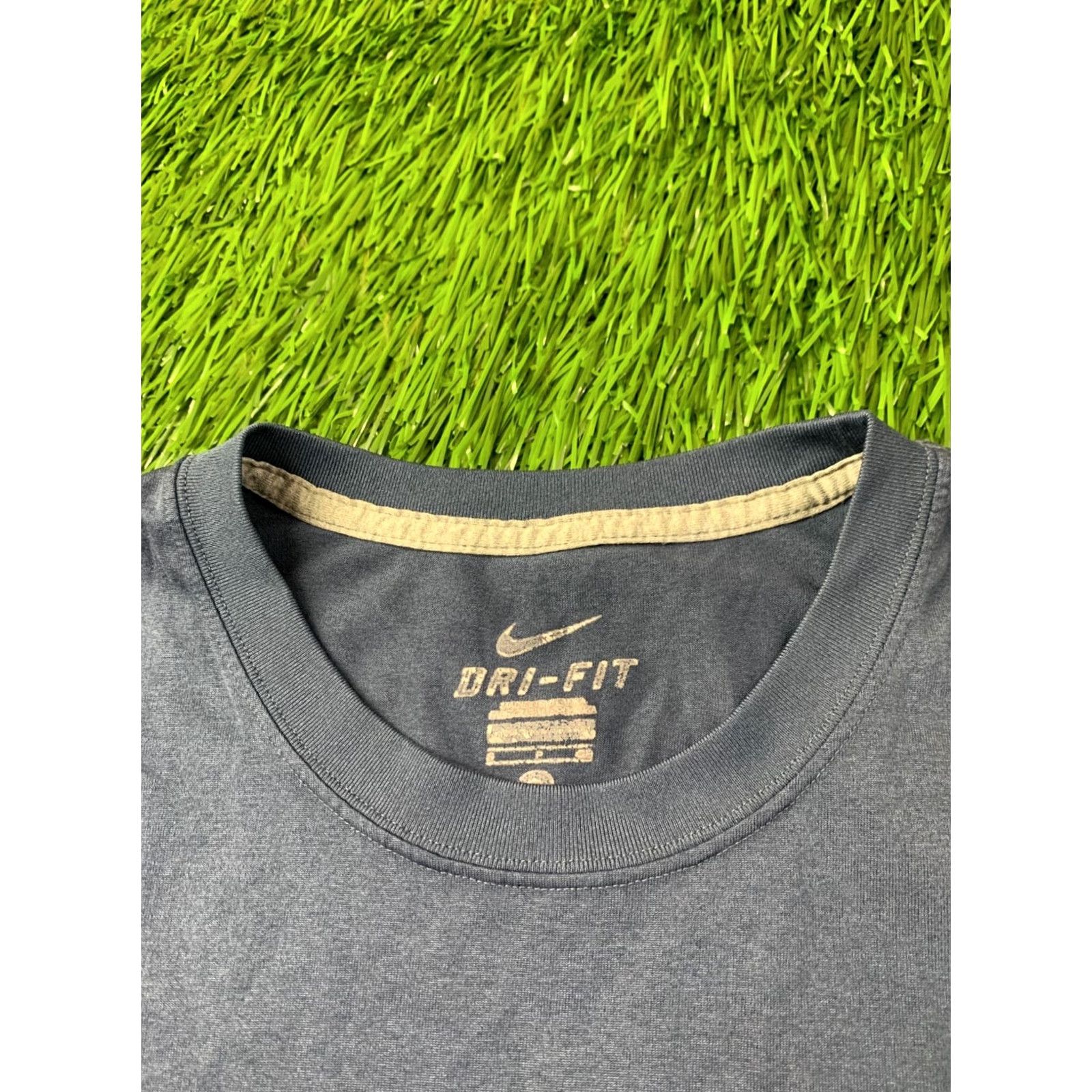 Nike Nike Dri-FIT Original Run Training Men Shirt Jersey T-Shirt Tee Size S Small Blue Nike Dri-FIT Running Shirt Men Short Sleeve Jersey Solid 90s Size US S / EU 44-46 / 1 - 4 Thumbnail