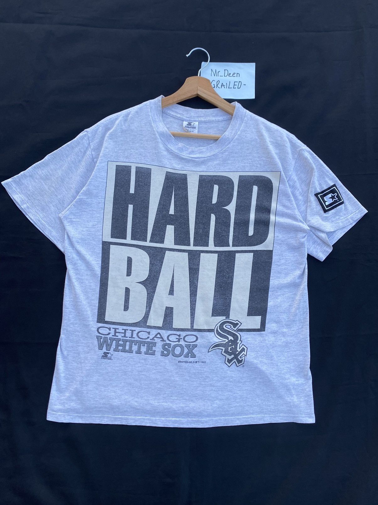 MLB Rare Vintage 1992s Chicago White SOX MLB x Starter Tshirt Size US M / EU 48-50 / 2 - 1 Thumbnail