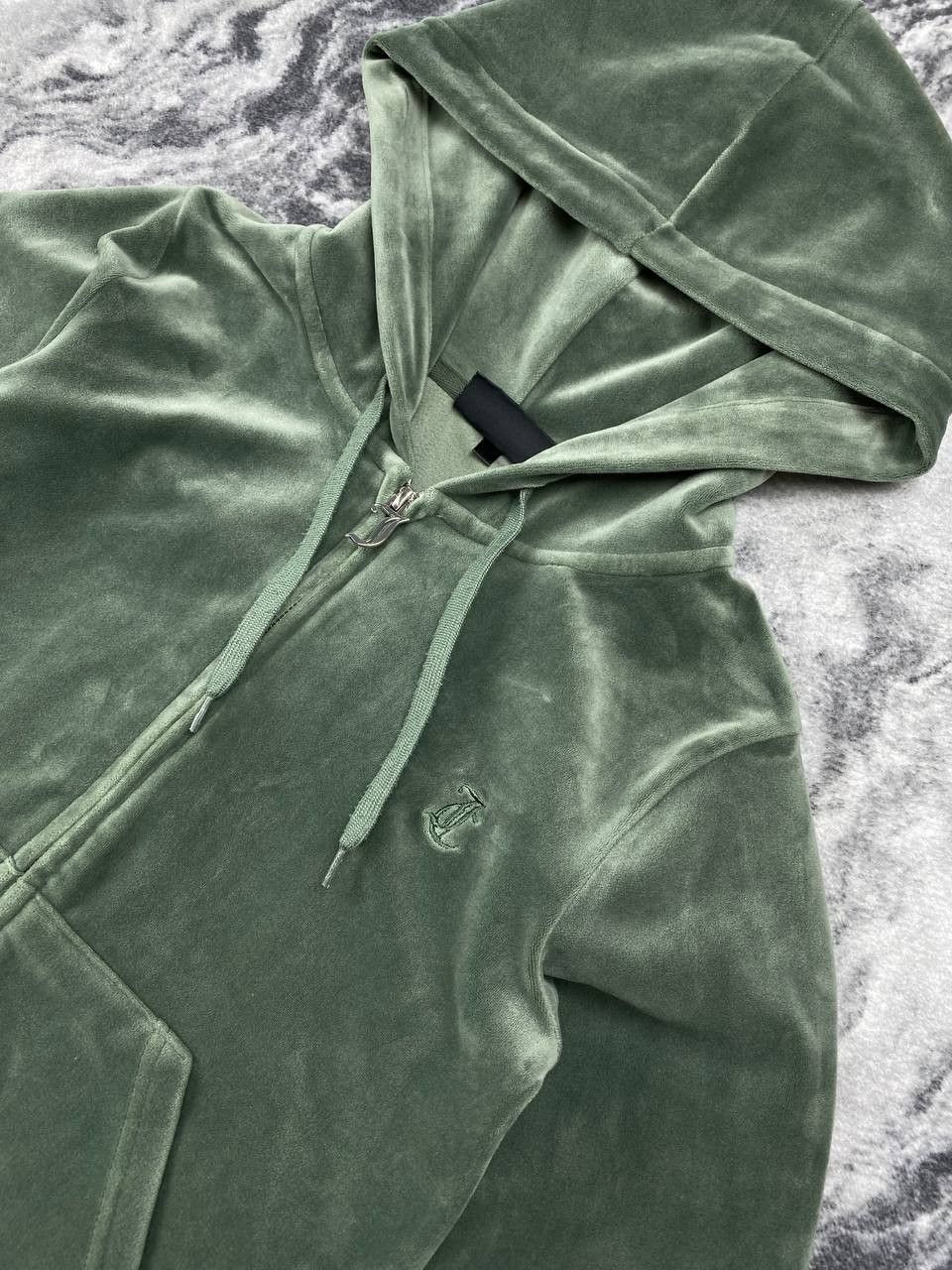 Juicy Couture Juicy Couture Velour Track Suit Y2k Women Size S Green Size S / US 4 / IT 40 - 4 Thumbnail