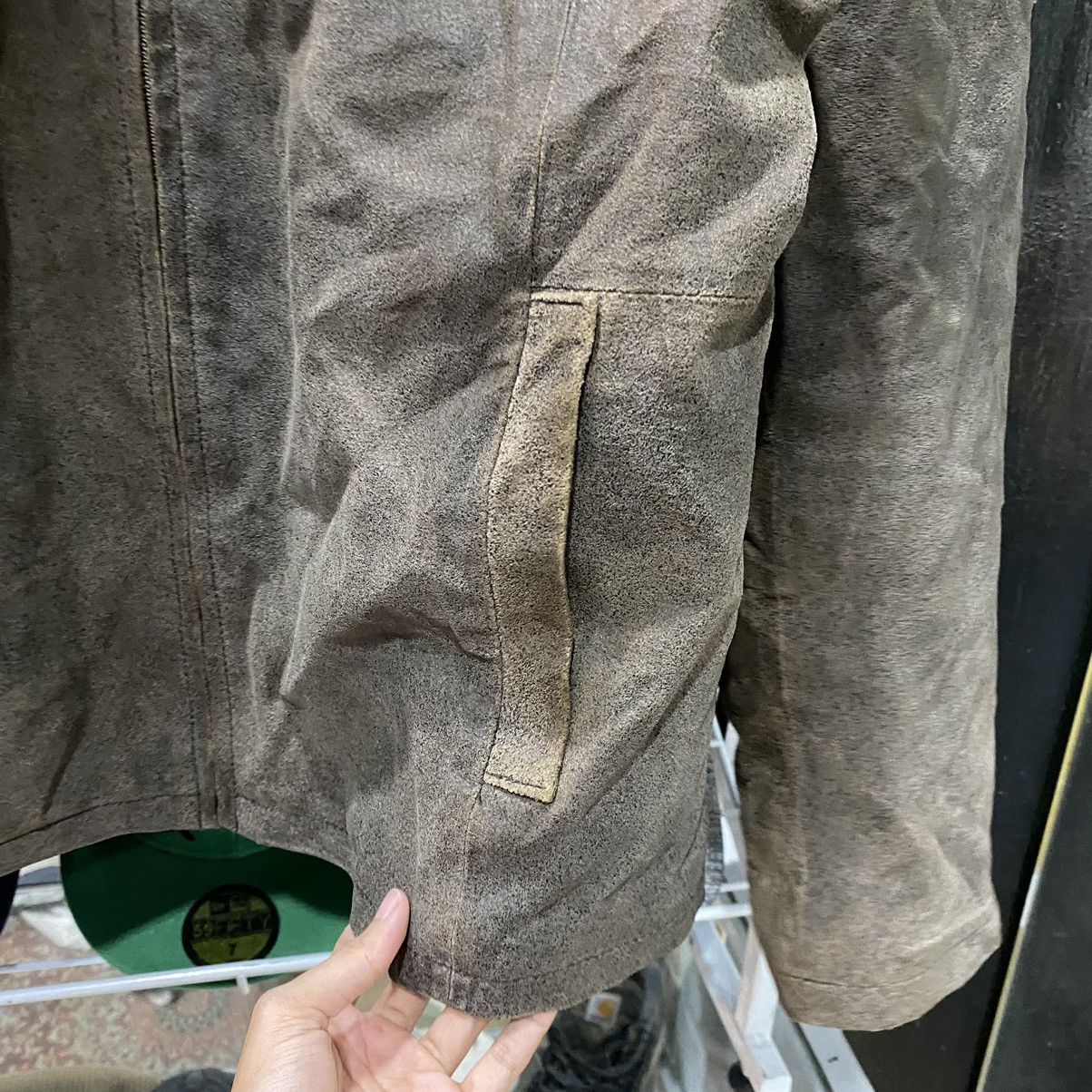 Boy London Rare Vintage 90s Boy London Suede Leather Jackets Size US L / EU 52-54 / 3 - 6 Thumbnail