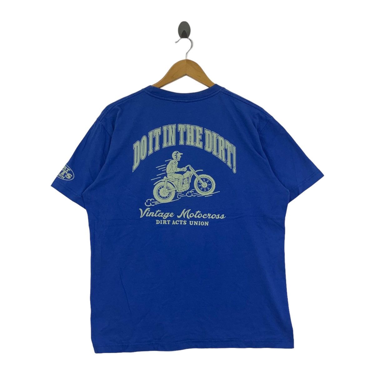 Vintage Vintage THE REAL MCCOY’S Dirt Acts Union Tee Shirt Size US L / EU 52-54 / 3 - 4 Thumbnail