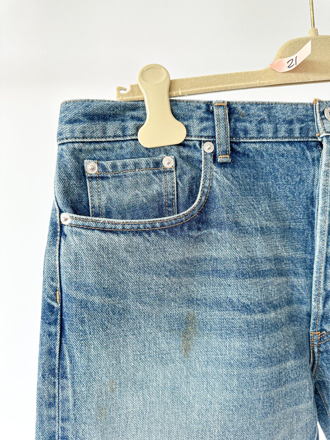 Gallery Dept. Gallery Dept Levi 5001 Vintage Reworked Selvedge Jeans Paint Size US 34 / EU 50 - 6 Thumbnail