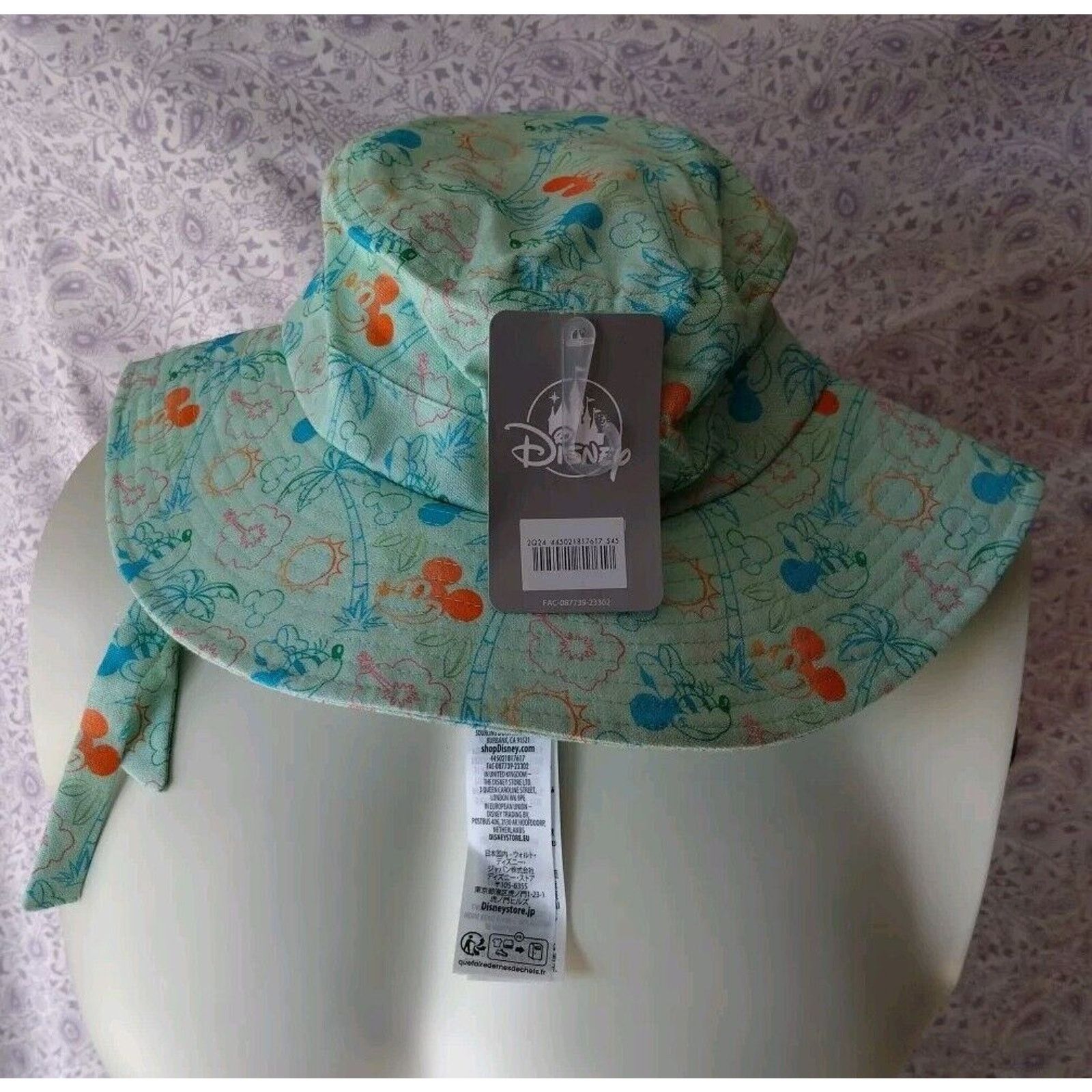 Disney NWT !! Disney Mickey And Minnie Mouse Bucket Hat One Size Size ONE SIZE - 2 Thumbnail