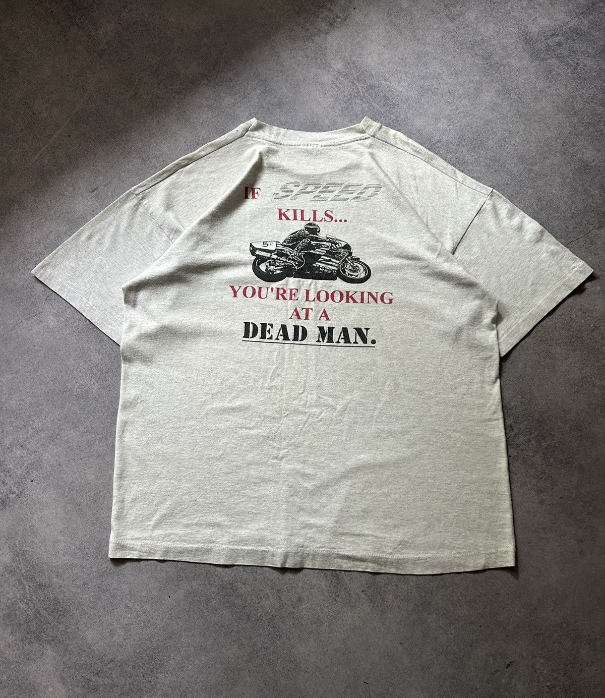 Vintage Vintage Racing big logo shirt mens made in england Size US L / EU 52-54 / 3 - 1 Thumbnail