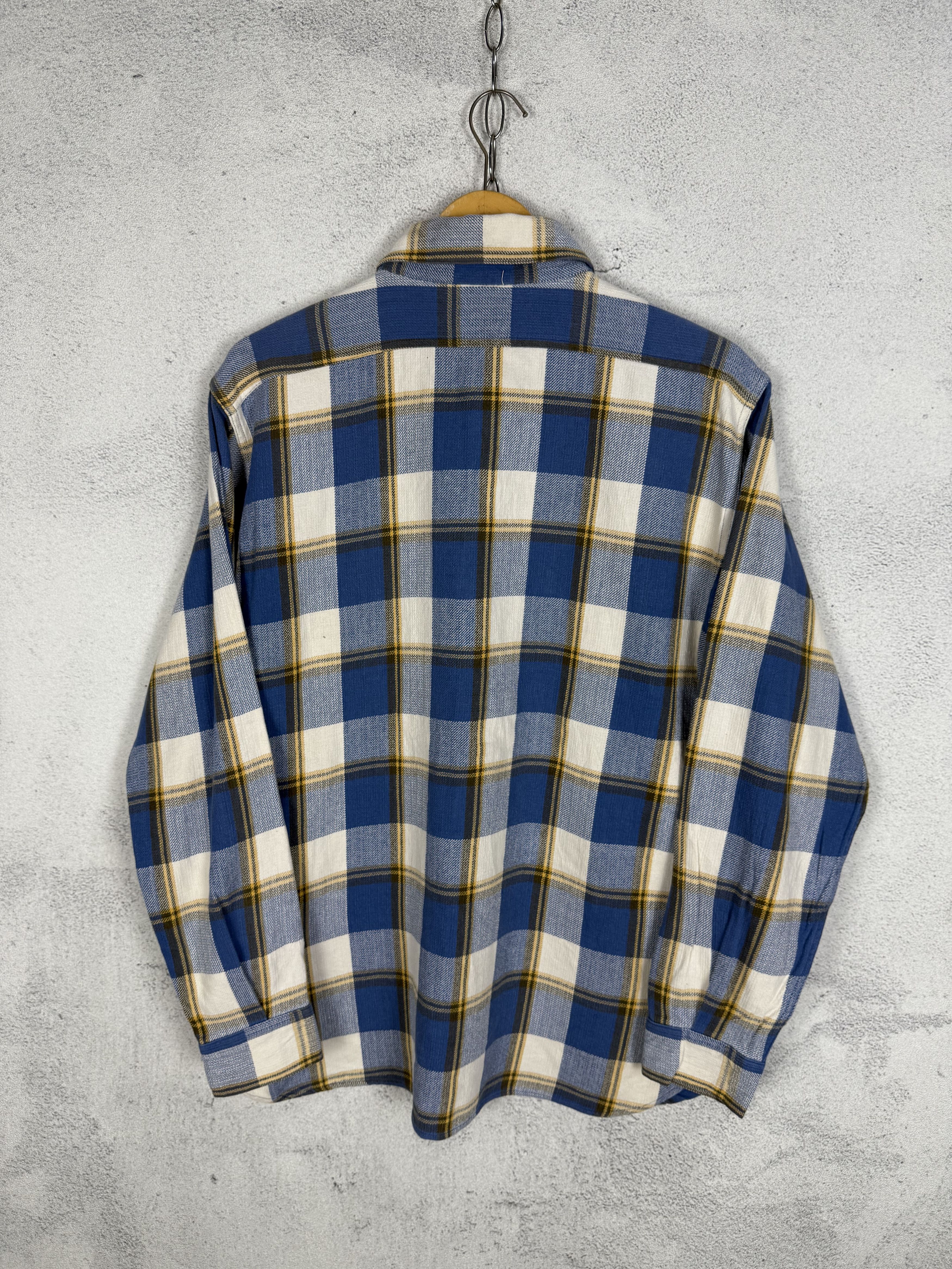 Sugar Cane Vintage Sugar Cane Checkered Flannel Shirt Toyo Enterprise Size US M / EU 48-50 / 2 - 2 Thumbnail