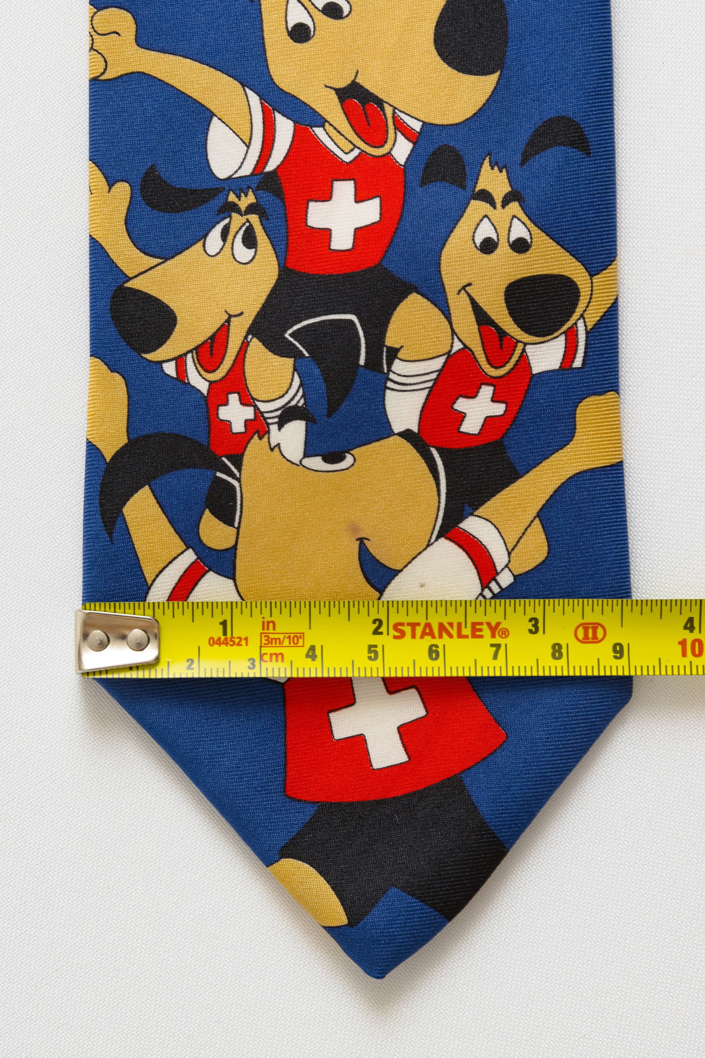 Vintage Worlds Cup 94 Tie silk abstract print necktie 023 Size ONE SIZE - 4 Thumbnail