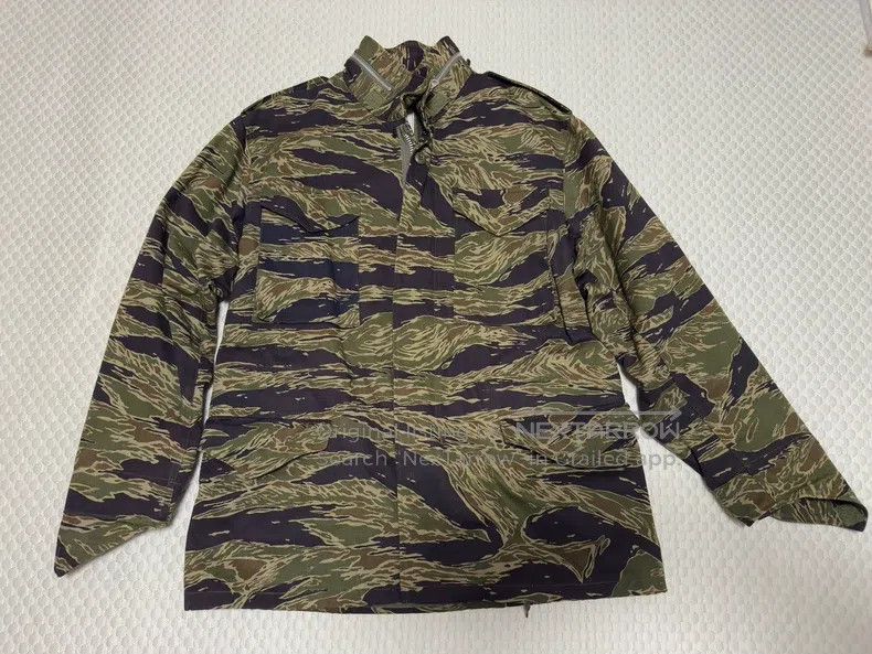 The Real McCoy's The Real McCoys Green tiger pattern M65 jacket Size US L / EU 52-54 / 3 - 1 Thumbnail